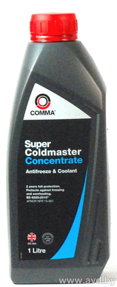 Купить Охлаждающие жидкости Comma Super Coldmaster Concentrated 1л  в Минске.