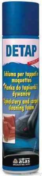 Купить Автокосметика и аксессуары Atas Cредство чистящее для ковровых покрытий и сидений 400мл (Detap400)  в Минске.