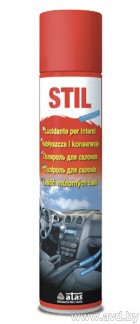 Купить Автокосметика и аксессуары Atas Cредство для очистки панели клубника 600мл (Plak STIL spray 600 мл fragola)  в Минске.