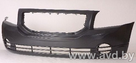 Купить Бампер KAPARS Передний грунт черн без отв под противотуман Dodge Calider 07- (D09L2) в Минске.
