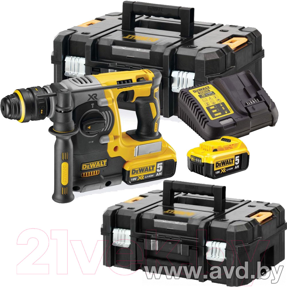 Купить Другой электроинструмент DeWalt Перфоратор аккум. в чемодане с АКБ (DCH273P2T и DWST1-70703) в Минске.