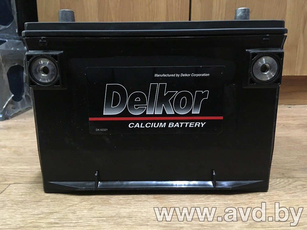 Купить Автомобильные аккумуляторы Delkor (78DT-850) 6СТ-78 R (78 А/ч)  в Минске.