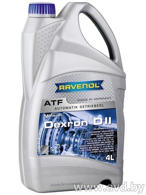 Купить Трансмиссионное масло Ravenol Dexron DII 4л  в Минске.