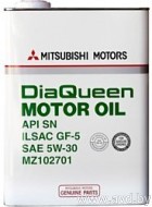 Купить Моторное масло Mitsubishi DiaQueen SN 5W-30 (MZ102701) 4л  в Минске.