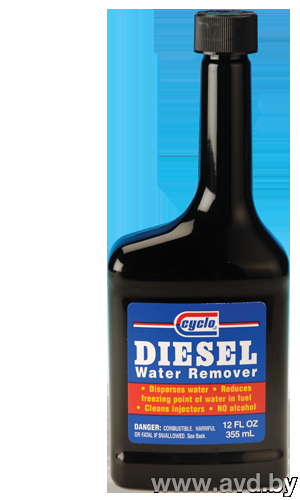 Купить Присадки для авто Cyclo C-285 Diesel Water Remover 355 мл  в Минске.