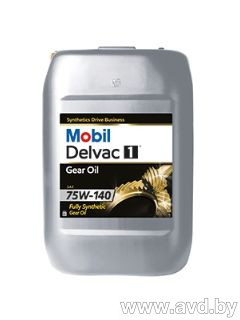 Купить Трансмиссионное масло Mobil Delvac 1 GO 75W-140 20л в Минске.