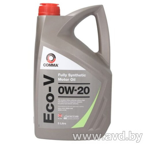 Купить Моторное масло Comma Eco-M 0W-20 5л в Минске.
