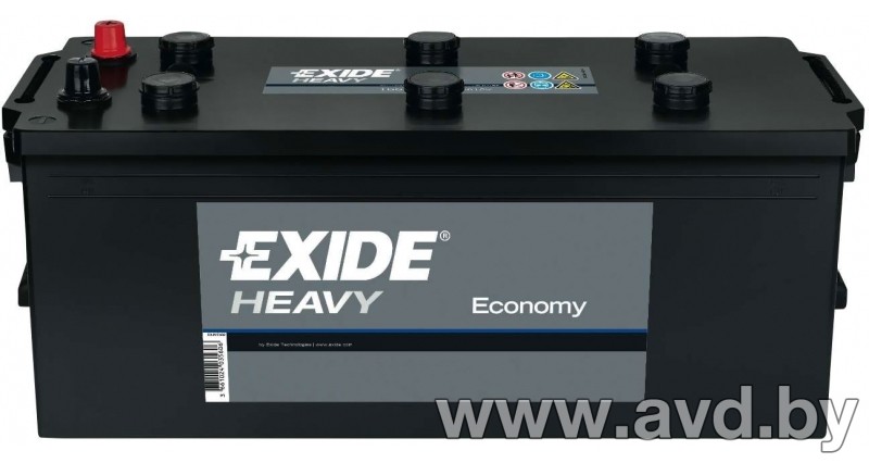 Купить Автомобильные аккумуляторы Exide Economy EH1903 (190 А/ч) в Минске.