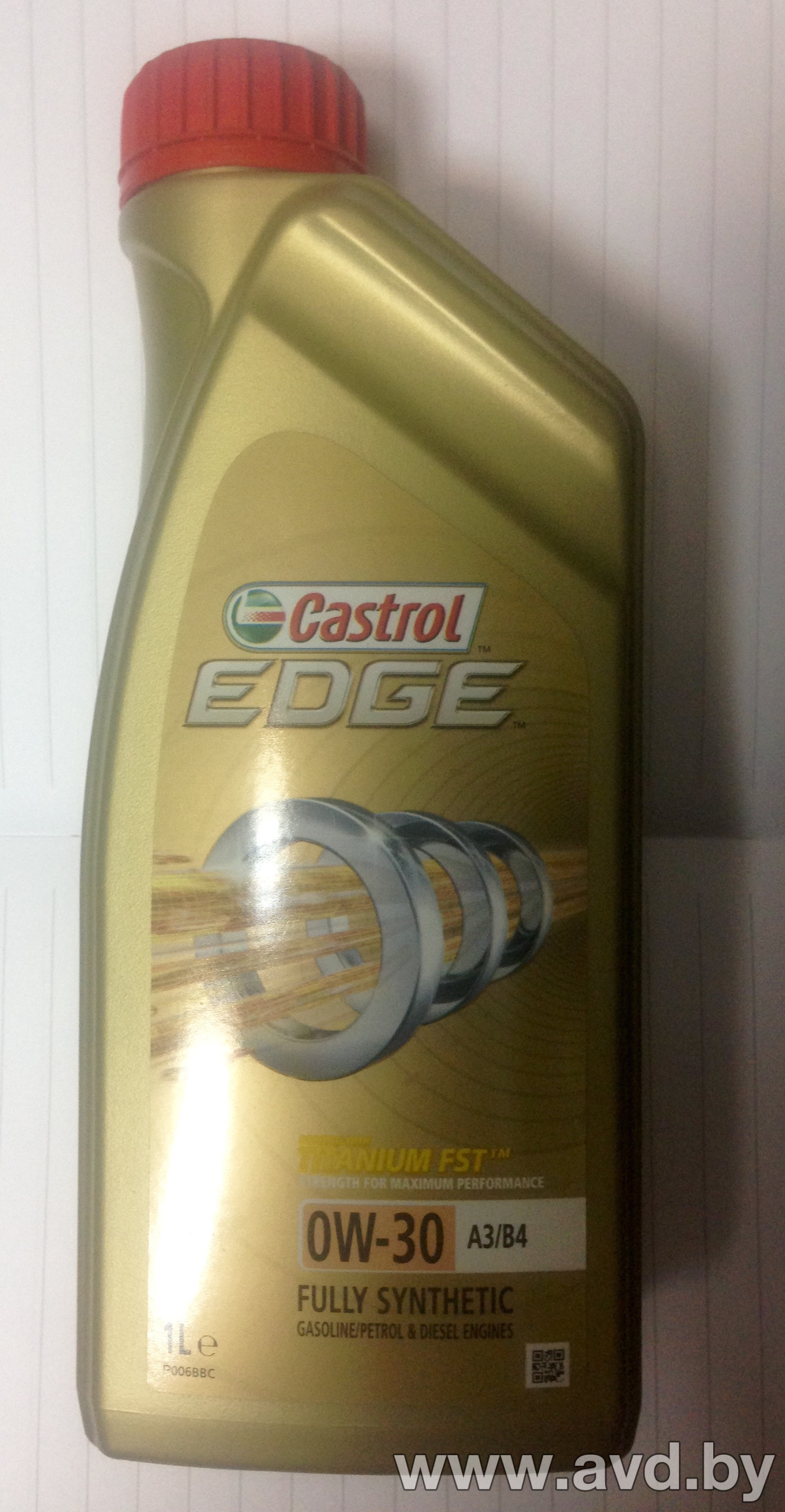 Купить Моторное масло Castrol EDGE 0W-30 1л  в Минске.