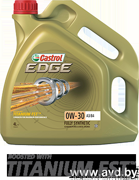 Купить Моторное масло Castrol EDGE 0W-30 4л  в Минске.