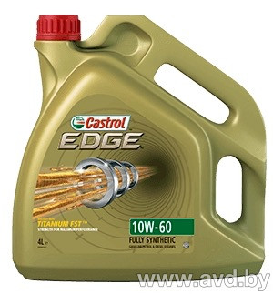 Купить Моторное масло Castrol EDGE Sport 10W-60 4л  в Минске.