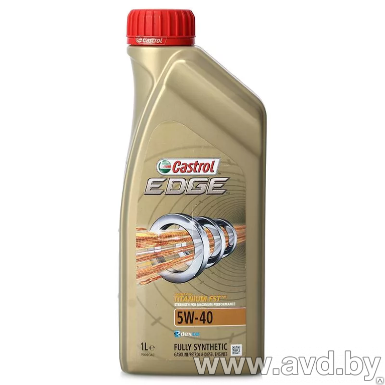 Купить Моторное масло Castrol Edge Titanium 5W-40 1л в Минске.