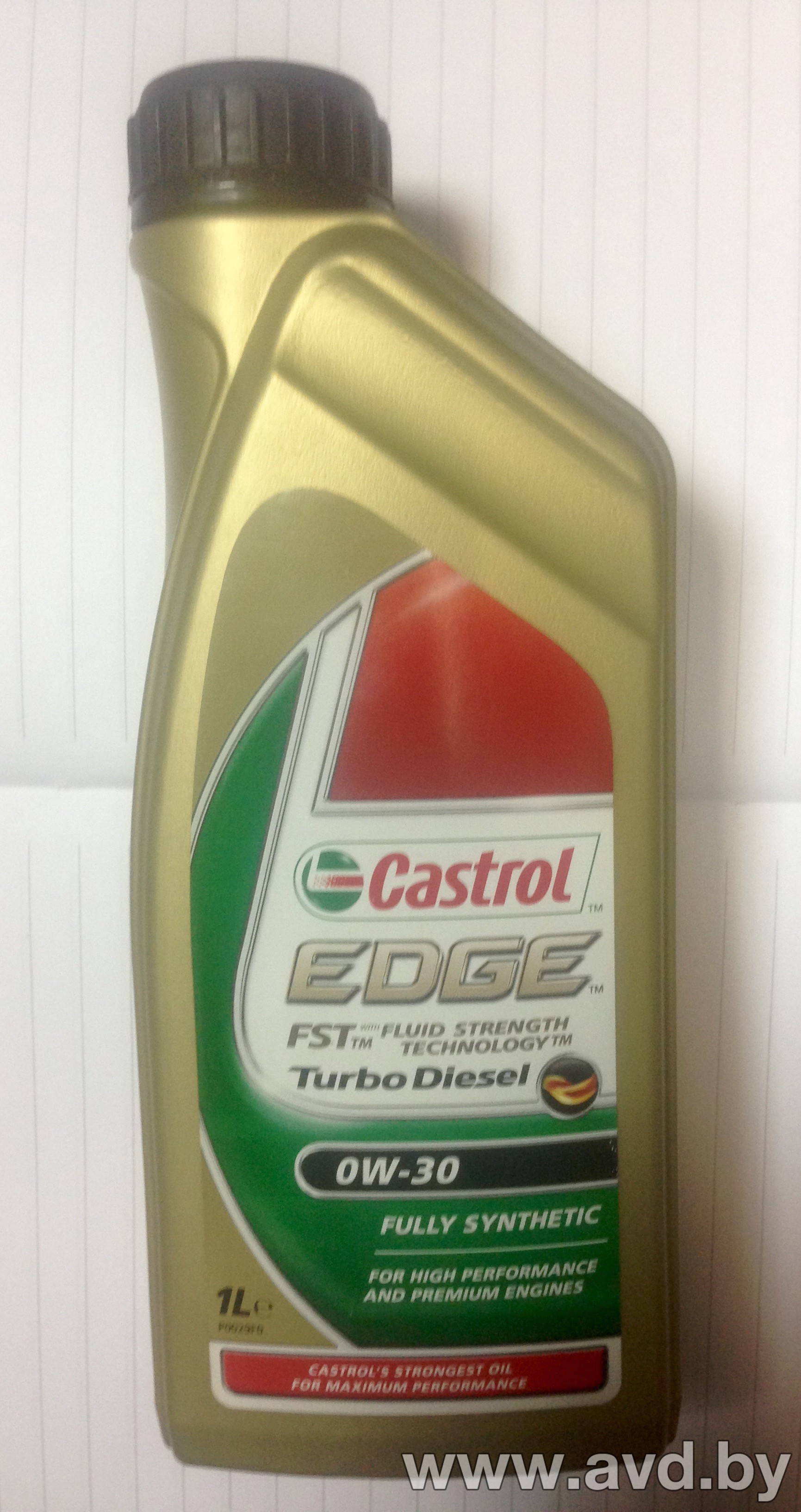 Купить Моторное масло Castrol EDGE Turbo Diesel 0W-30 1л  в Минске.