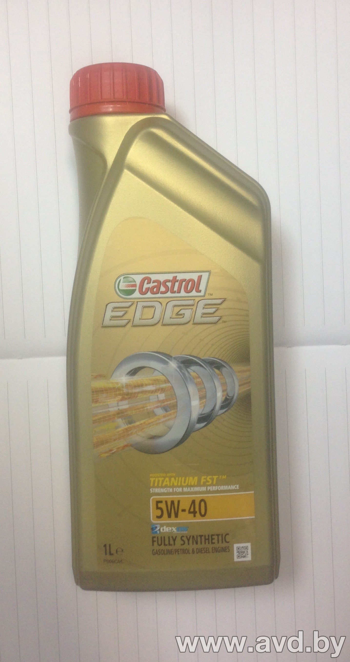 Купить Моторное масло Castrol Edge Turbo Diesel 5W-40 1л  в Минске.