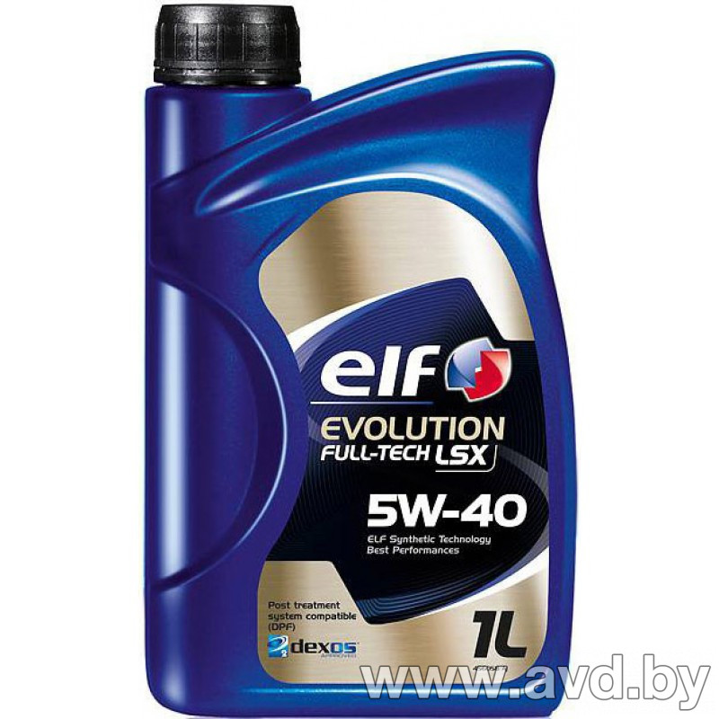 Купить Моторное масло Elf Evolution Full-Tech LSX 5W-40 1л в Минске.