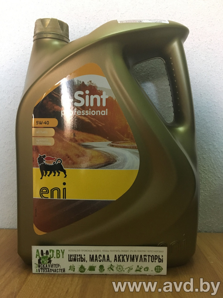 Купить Моторное масло Eni i-Sint Professional 5W-40 5л  в Минске.