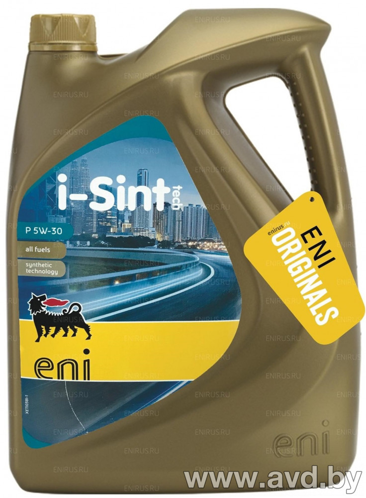 Купить Моторное масло Eni i-Sint tech P 5W-30 5л в Минске.