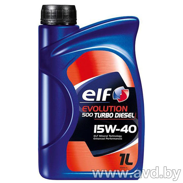 Купить Моторное масло Elf EVOLUTION 500 TURBO DIESEL 15W-40 1л в Минске.