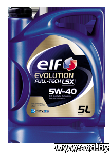 Купить Моторное масло Elf Evolution Full-Tech LSX 5W-40 5л в Минске.