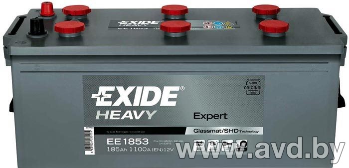 Купить Автомобильные аккумуляторы Exide Expert EE1853 (185 А/ч)  в Минске.