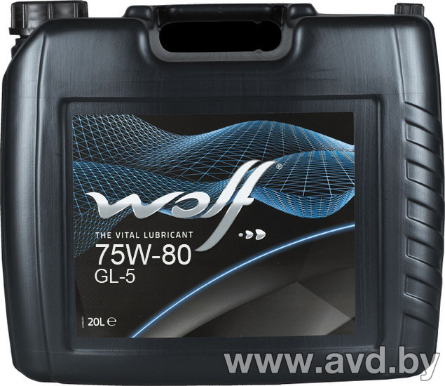 Купить Трансмиссионное масло Wolf ExtendTech 75W-80 GL 5 20л  в Минске.