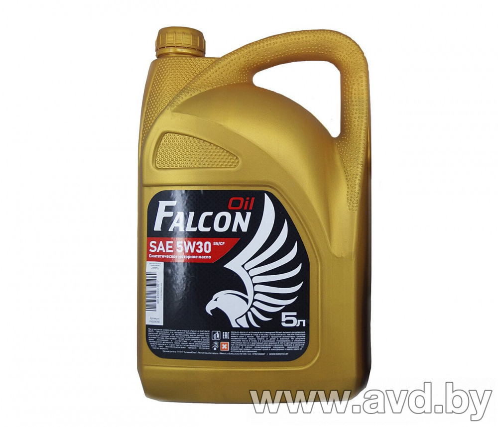 Купить Моторное масло Falcon 5W-30 SN/CF 5л  в Минске.