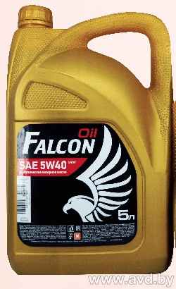 Купить Моторное масло Falcon Diesel 5W-40 4,8л  в Минске.