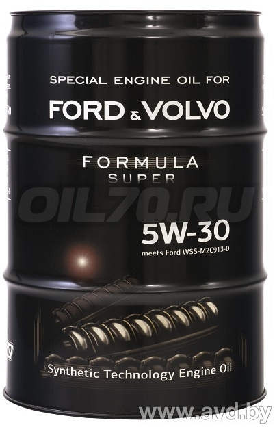 Купить Моторное масло Fanfaro Ford Formula F 5W-30 60л в Минске.
