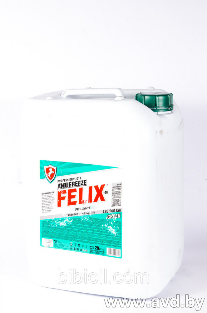 Купить Охлаждающие жидкости FELIX G11 Prolonger 20л  в Минске.