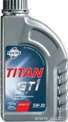 Купить Моторное масло Fuchs Titan GT1 Pro C-1 5W-30 1л  в Минске.