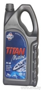 Купить Моторное масло Fuchs Titan Marine FC-W 4-x такт 10W-30 5л в Минске.