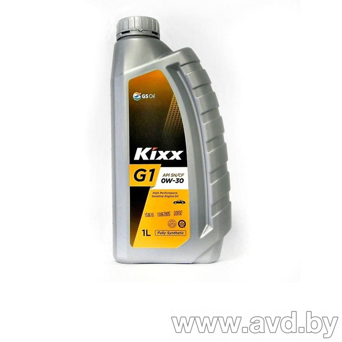 Купить Моторное масло Kixx G1 SN Plus 0W-30 1л в Минске.