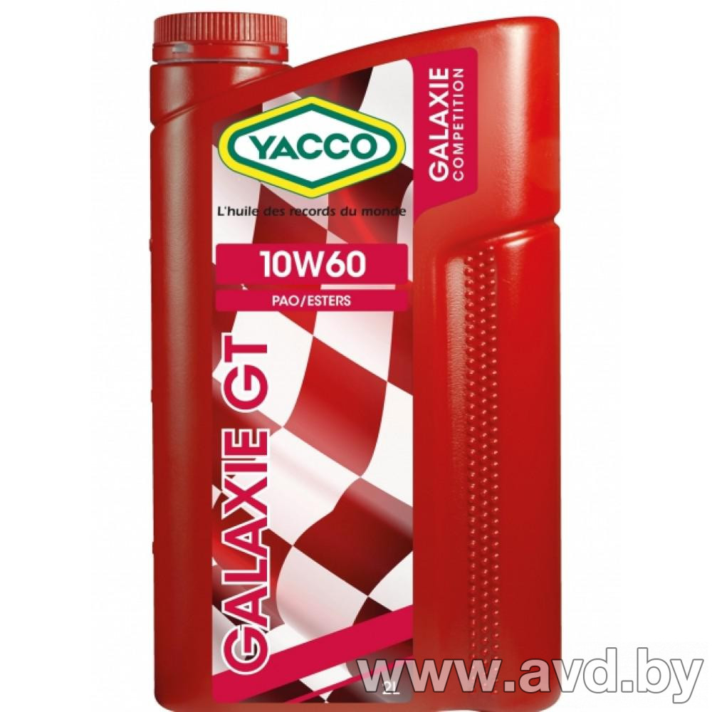 Купить Моторное масло Yacco Galaxie GT 10W-60 1л в Минске.