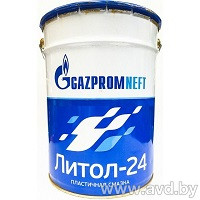 Купить Автокосметика и аксессуары Gazpromneft ЛИТОЛ24 18кг  в Минске.