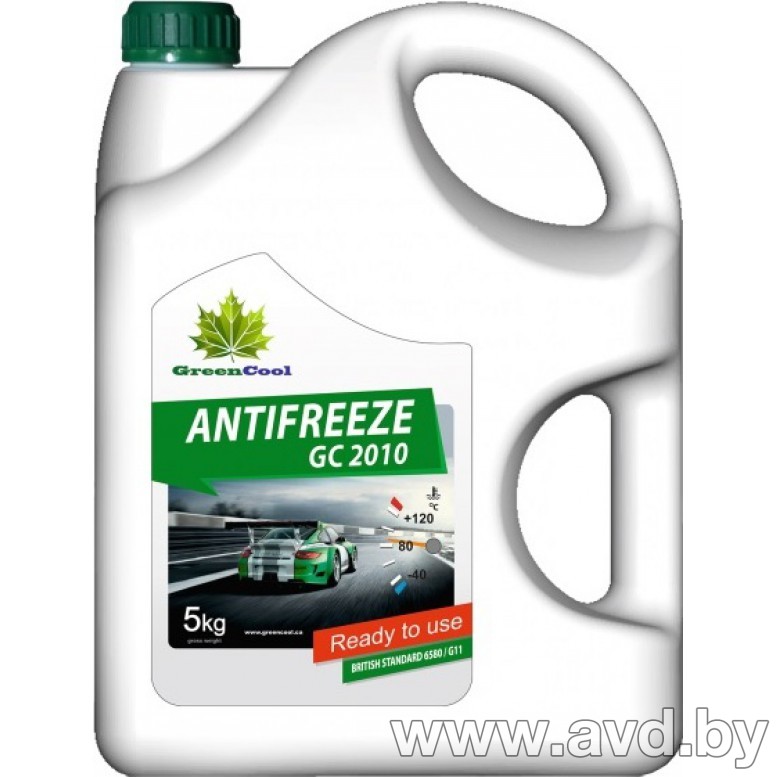 Купить Охлаждающие жидкости GREENCOOL GC2010 5кг  в Минске.