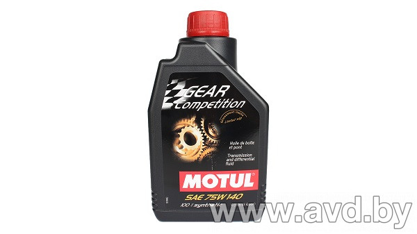 Купить Трансмиссионное масло Motul Gear FF Competition 75W-140 1л  в Минске.