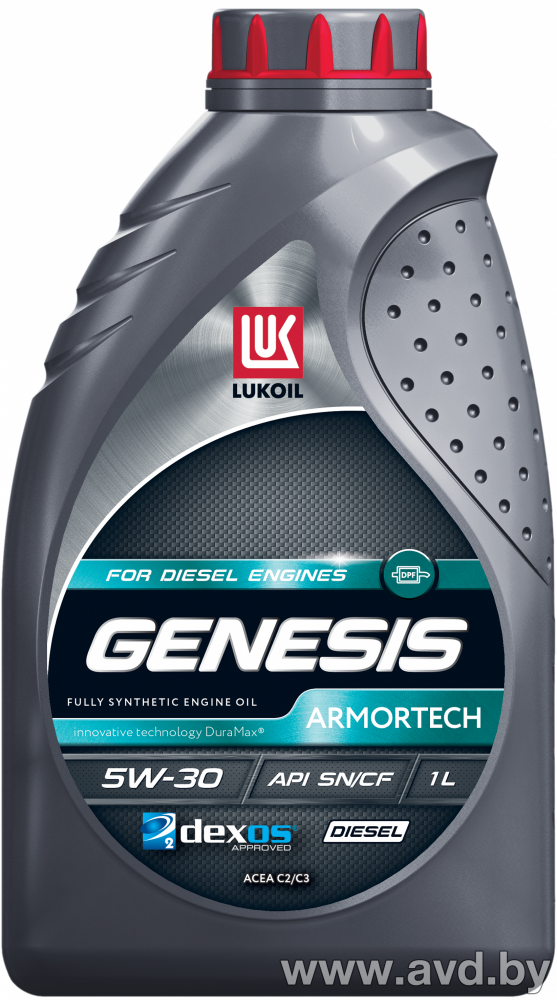 Купить Моторное масло Лукойл GENESIS ARMORTECH DIESEL 5W-30 1л в Минске.