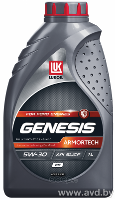 Купить Моторное масло Лукойл GENESIS ARMORTECH FD 5W-30 1л в Минске.