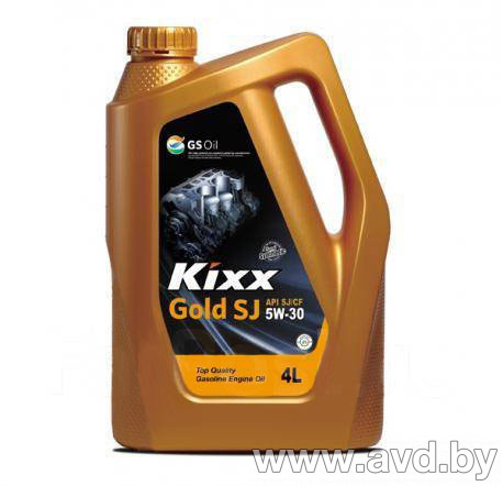 Купить Моторное масло Kixx GOLD SJ 5W-30 SJ/CF 4л  в Минске.