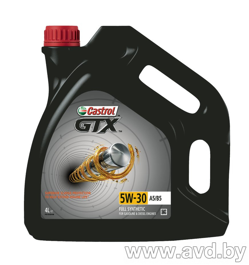 Купить Моторное масло Castrol GTX 5W-30 A5/B5 4л в Минске.