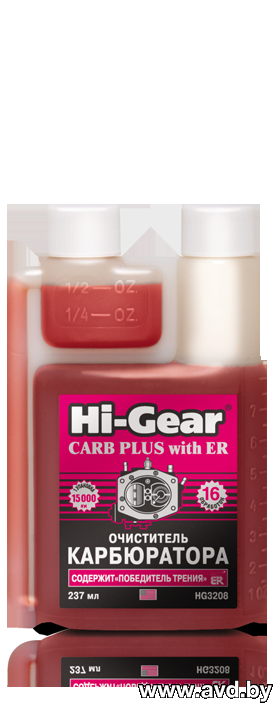 Купить Присадки для авто Hi-Gear Carb Plus with ER 237 мл (HG3208) в Минске.