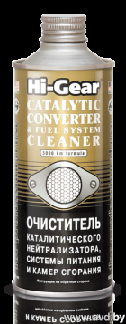 Купить Присадки для авто Hi-Gear Catalytic Converter & Fuel System Cleaner 444 мл (HG3270) в Минске.