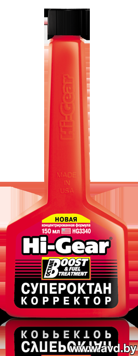Купить Присадки для авто Hi-Gear Octane Boost & Fuel Treatment 150 мл (HG3340) в Минске.