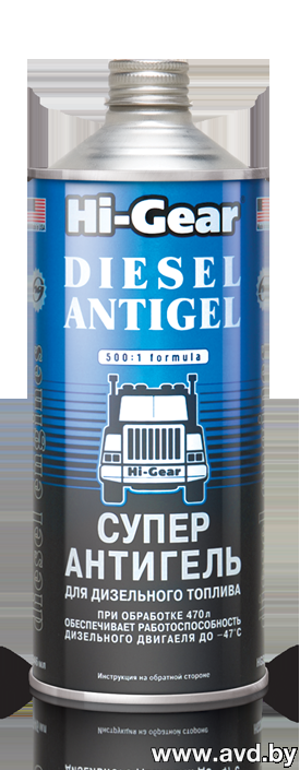 Купить Присадки для авто Hi-Gear Diesel Antigel 946 мл (HG3427)  в Минске.