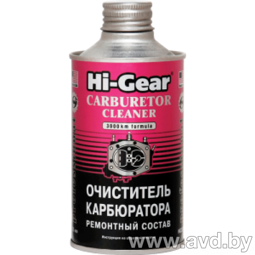 Купить Присадки для авто Hi-Gear Carburetor Cleaner 325 мл (HG3206) в Минске.