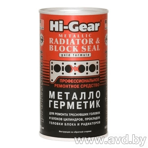 Купить Присадки для авто Hi-Gear Metallic Radiator & Block Seal 325 мл (HG9037)  в Минске.