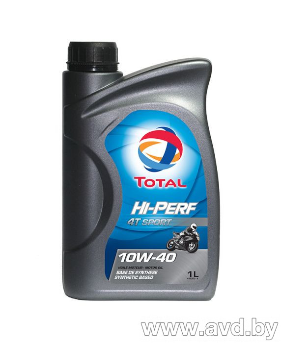 Купить Моторное масло Total HI-Perf 4T Sport 10W-40 1л в Минске.