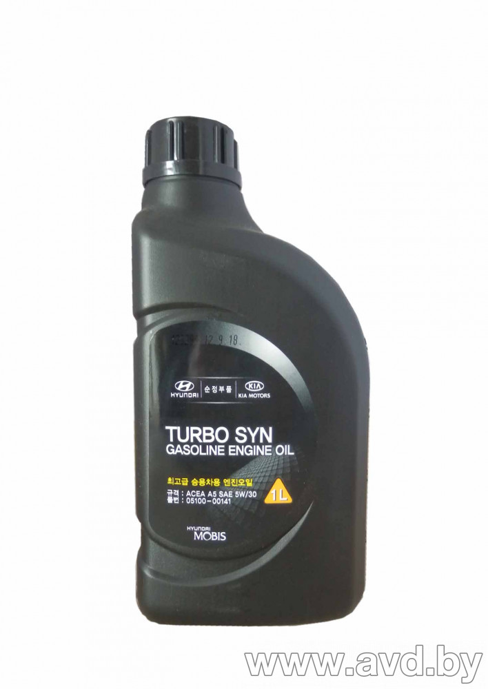 Купить Моторное масло Hyundai/KIA Mega Turbo SYN Gasoline 0W-30 1л  в Минске.