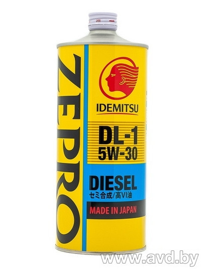 Купить Моторное масло Idemitsu Zepro Diesel 5W-30 1л  в Минске.