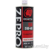 Купить Моторное масло Idemitsu Zepro Racing 5W-40 1л  в Минске.